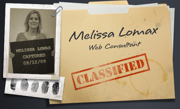 Melissa Lomax mug shot with her hire date